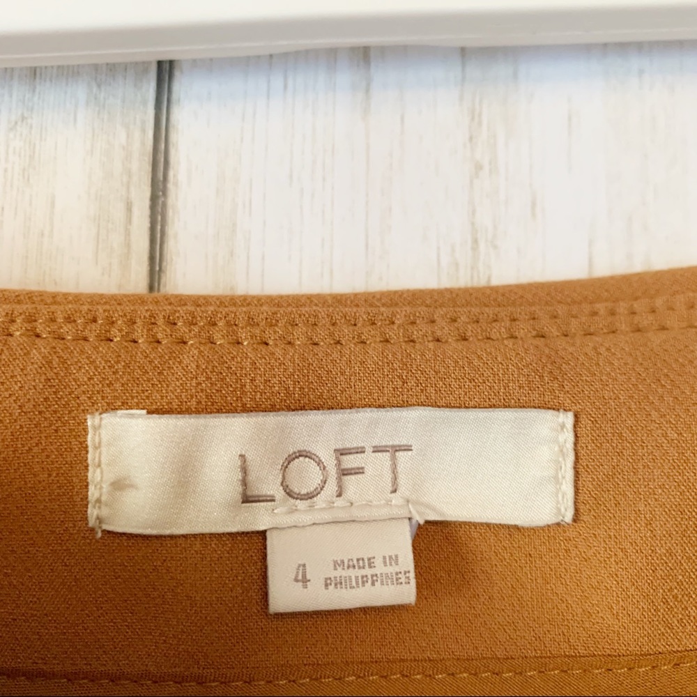 LOFT Skirt With Tie and Pockets - Picture 5 of 6